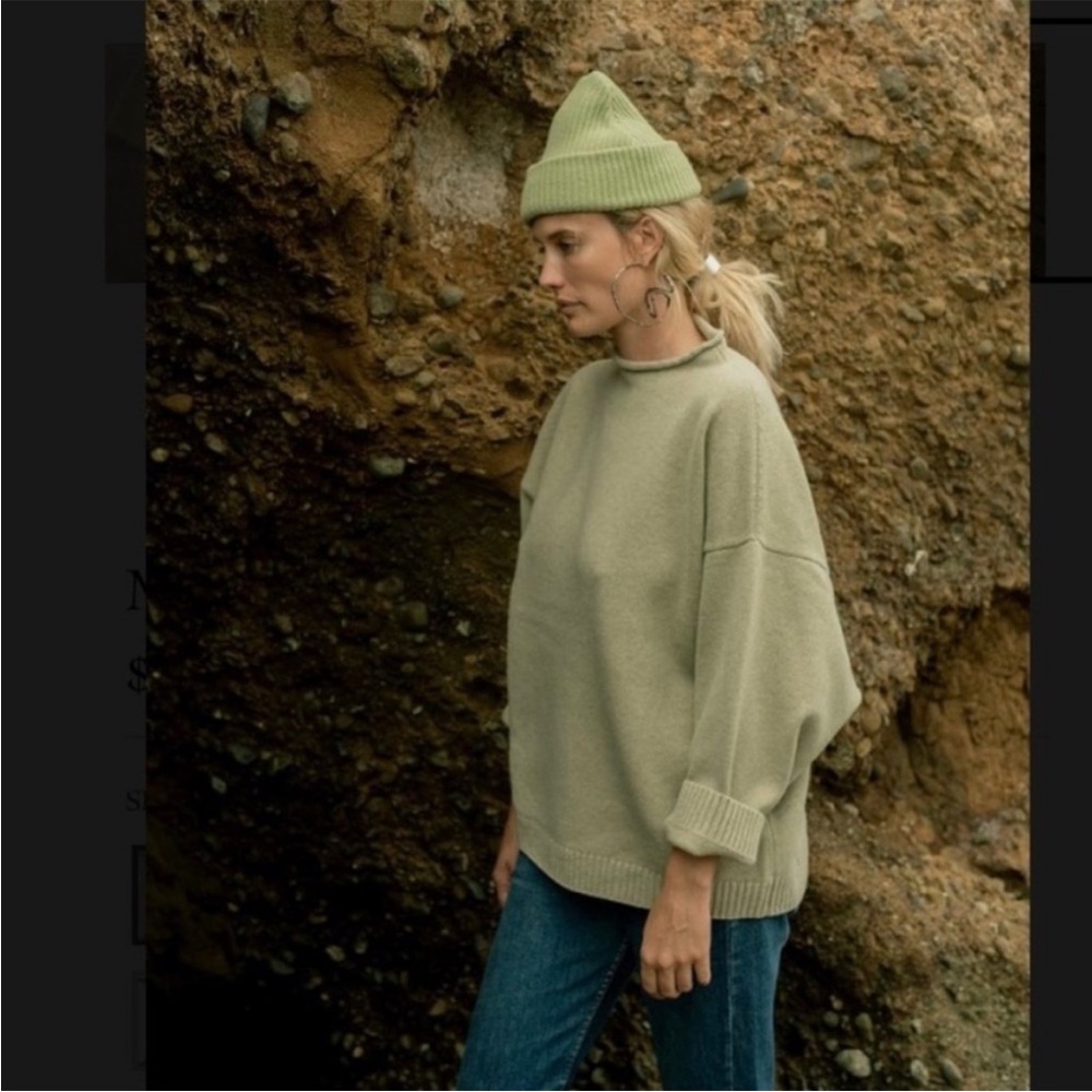 James Street Co. Funnel Neck Sweater